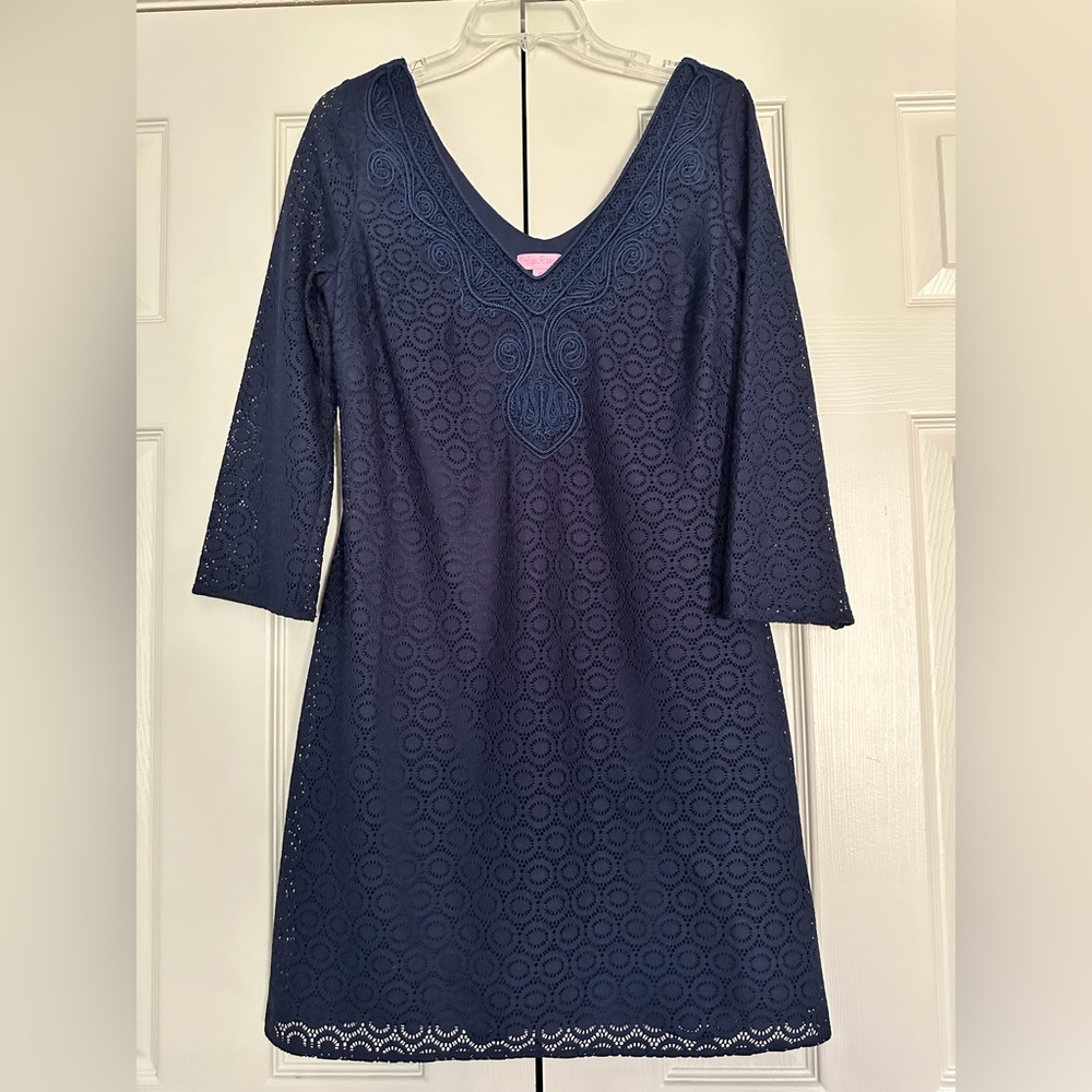 Lilly Pulitzer long sleeved dress Size M